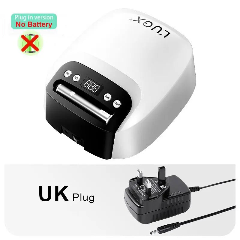 lampe ongles rechargeable séchage rapide uv led nail dryer portable moderne blanc