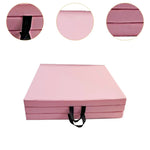 tapis yoga pliable noir bleu rose épais non glissant fitness gym