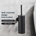 brosse wc murale acier inoxydable or noir argent moderne poignée