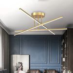 lampe suspendue moderne or noir ampoules led chambre salle manger lumière principale tricolore