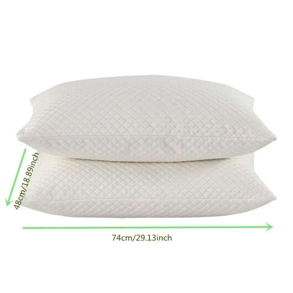 housse coussin imperméable bambou fleuri moderne blanc gris 48x74cm zip