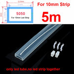 ruban led flexible transparent moderne adhésif 12mm 10m 5m 2m 1m