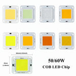puce led cob carrée haute luminosité projecteur éclairage diy blanc chaud froid