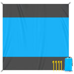 serviette plage bleue moderne sac rangement imperméable grande taille portable