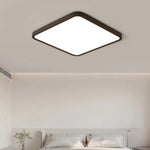 plafonnier led carré blanc ultra fin moderne luminaire salon chambre salle manger