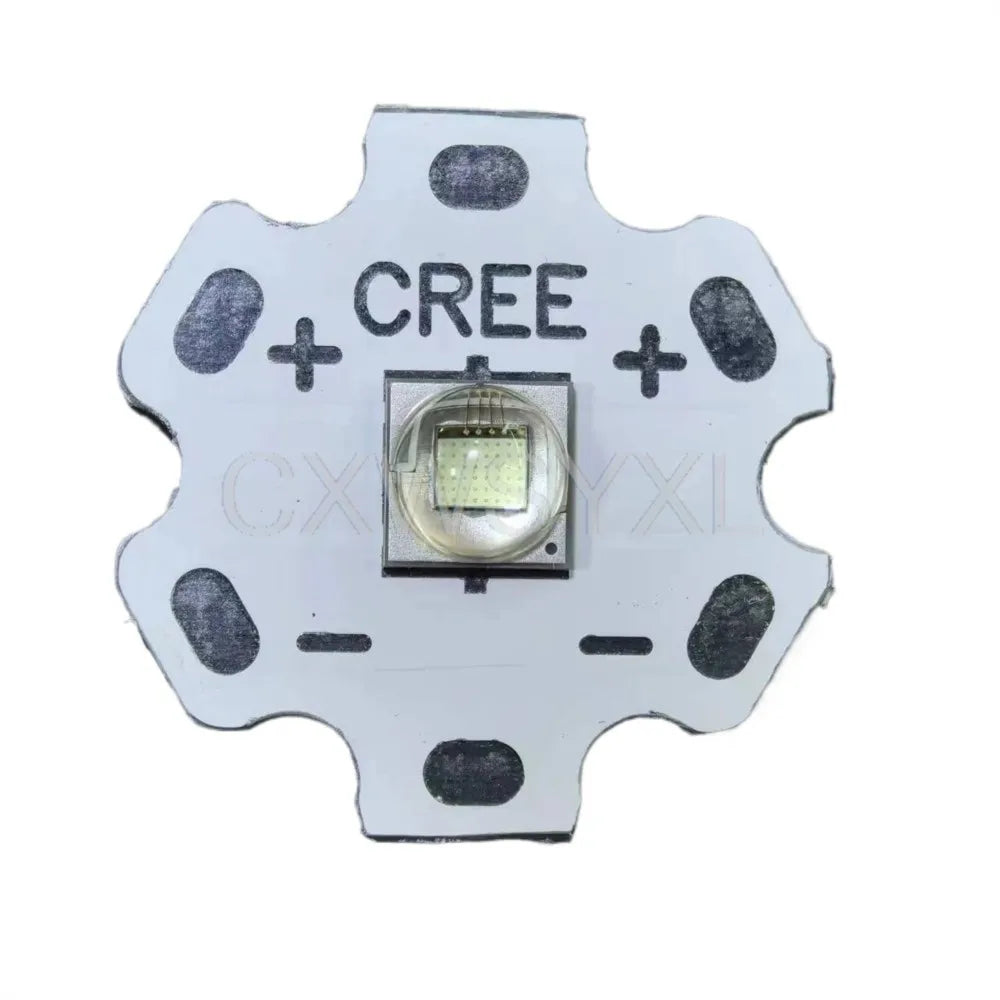 diode led haute puissance cree xml t6 blanche ronde lampe poche portable