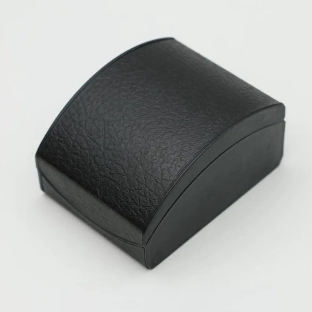 boîte montres simili cuir noir blanc rouge bleu moderne organisation rangement antipoussière usure
