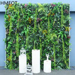 panneau végétal soie décoration extérieure mur fleuri diverses feuilles moderne clips métalliques