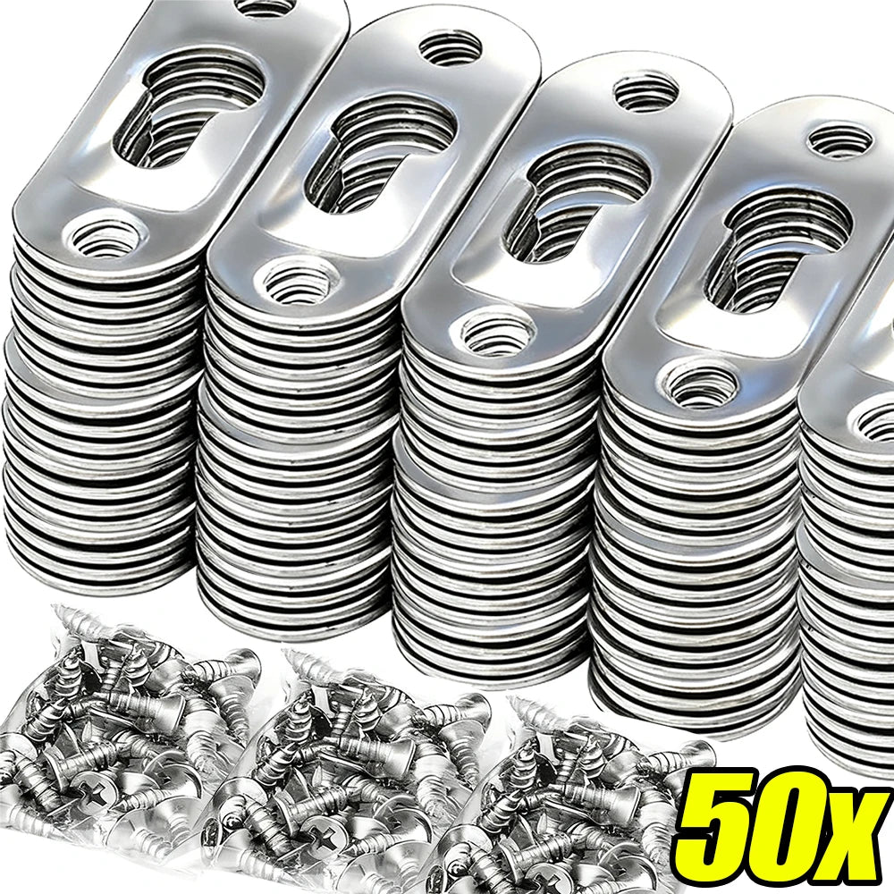 clips fixations cadres photo argentés vis montage modernes clips bricolage travail bois