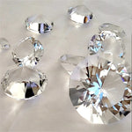 presse papier diamant artificiel multicolore facettes brillantes support métallique moderne décoration occasion fête anniversaire