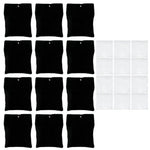 rideaux exterieur sacs noirs filtres blancs pinces linge accessoires pergola decorationextérieur opaquesemitransparent