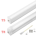 tube led blanc moderne 30w autonome aluminium connecteurs 290mm 310mm