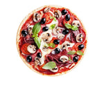 tapis rond moderne pizza motifs floraux adhésif polypropylène maison chambreextérieur salon