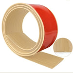 ruban protection sol rouge marron texture bois adhésif 4cm large moderne pvcrollable