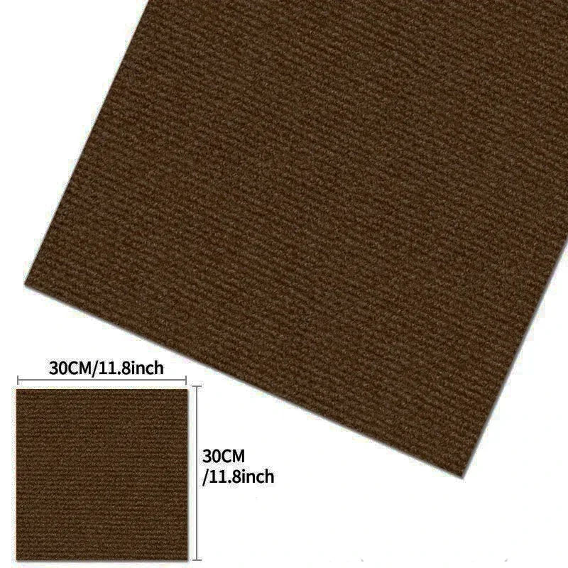 tapis auto adhésifs carreaux géométriques noir blanc modernes 30x30cm pack 10 20 30 40
