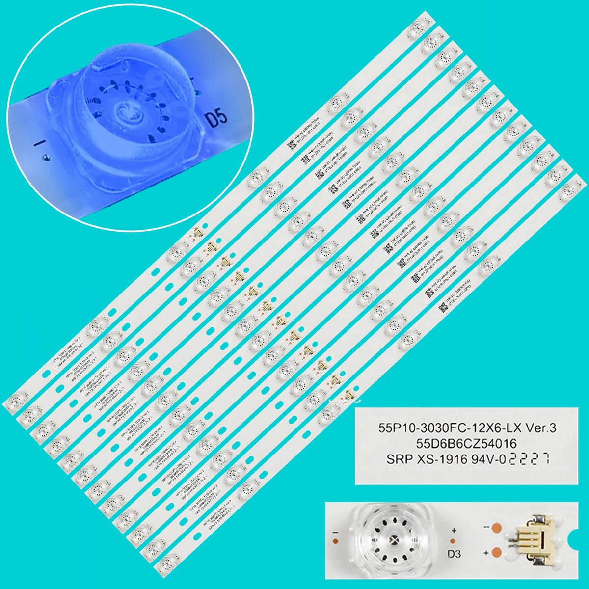bande lumineuse led blanc moderne opacité fixations connecteur eléctrique