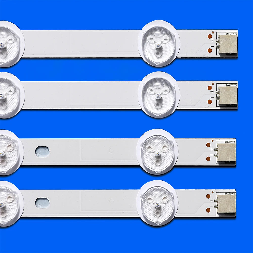 bandes rétroéclairage led blanc modernes connecteurs téléviseur accessoire technologie fixations électriques pack multiple télévisions