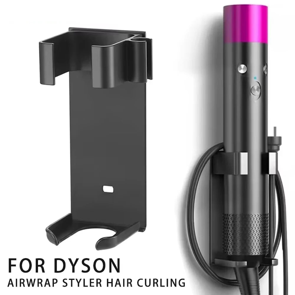porte accessoires coiffure noir clips moderne aluminium rangement cheveux boucles fixations contemporain
