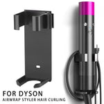 porte accessoires coiffure noir clips moderne aluminium rangement cheveux boucles fixations contemporain