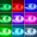 Ruban LED COB flexible suivant une courbe de décoration intérieure