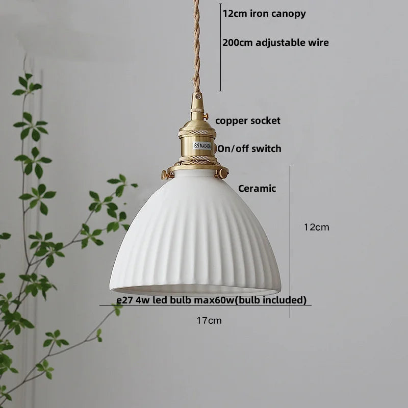 lampe suspendue led blanc doré noyer perforations vintage rustique ampoule e27