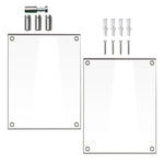 cadres photo acrylique transparent moderne minimaliste décoration maison chambre salon