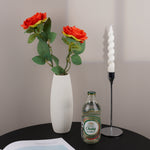 décoration mariage rose artificielle rouge rose verte classique extérieur anniversaire baby shower prénuptiale