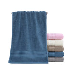 serviettes faciales bambou bleu rose serviettes toilette rapide absorption lavables machine moderne motifs géométriques