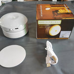 veilleuse led rechargeable detection mouvement lampe adhésive blanc moderne minimaliste