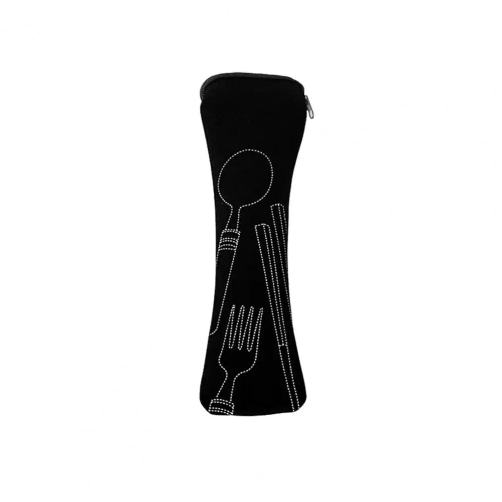 sac rangement couverts fourchettes cuillères couteaux polyestor rouge noir bleu rose vert simple moderne