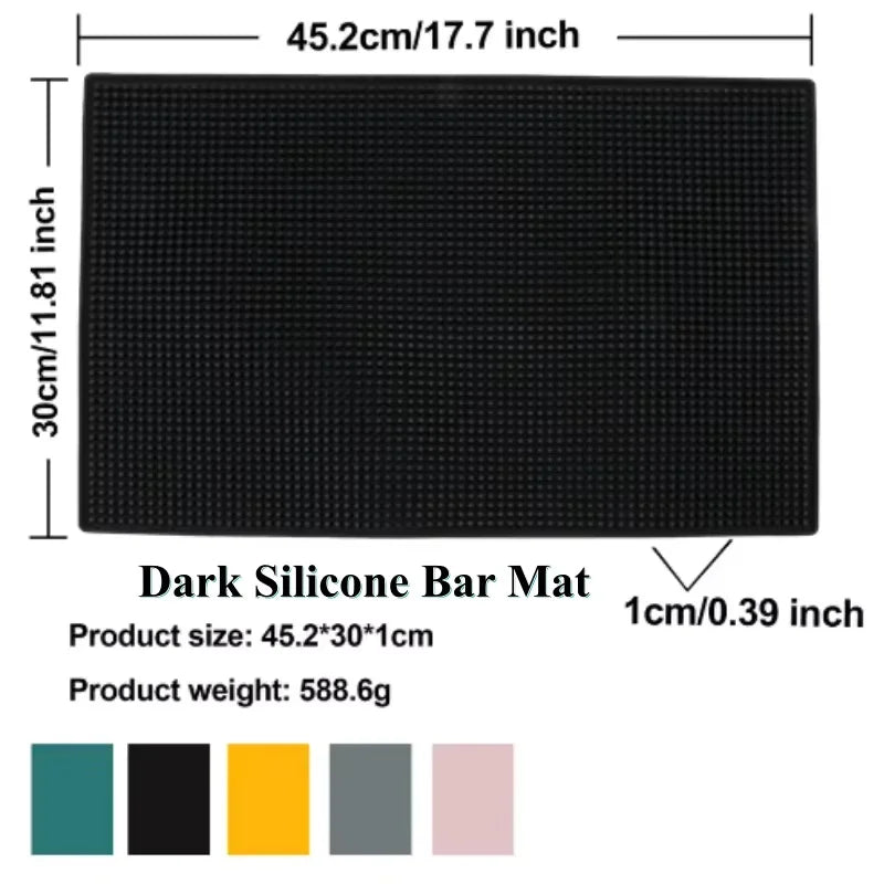 tapis protection vaisselle silicone moderne perforé vert gris blanc