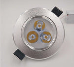 Spot LED argenté moderne surface gravée clips fixation câble d'alimentation 85 240V
