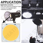 ampoule led 500w blanc jaune chip cuivre 47mm moderne haute luminosité filmm tv