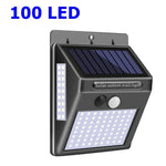 lampe solaire led panneaux solaires capteur mouvement ip65 moderne extérieure sécurité jardin contemporain