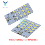 plaque led 12 led 16 led 20 led led blanc carrés lumineux moderne connecteur