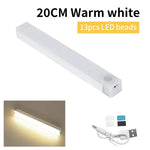 lampe led rechargeable aimantée détecteur mouvement 10cm 20cm 30cm 50cm moderne minimaliste