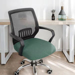 coussin chaise moderne vert foncé tissu carreaux adhésif polyester coton rétractable extensible durable