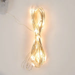 guirlande lumineuse feuilles vertes led blanc extérieur moderne décoration mariage chambre festive