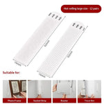 rubans adhésifs blancs modernes fixer cadres photo 12pcs 24pcs différentes tailles perforations grille