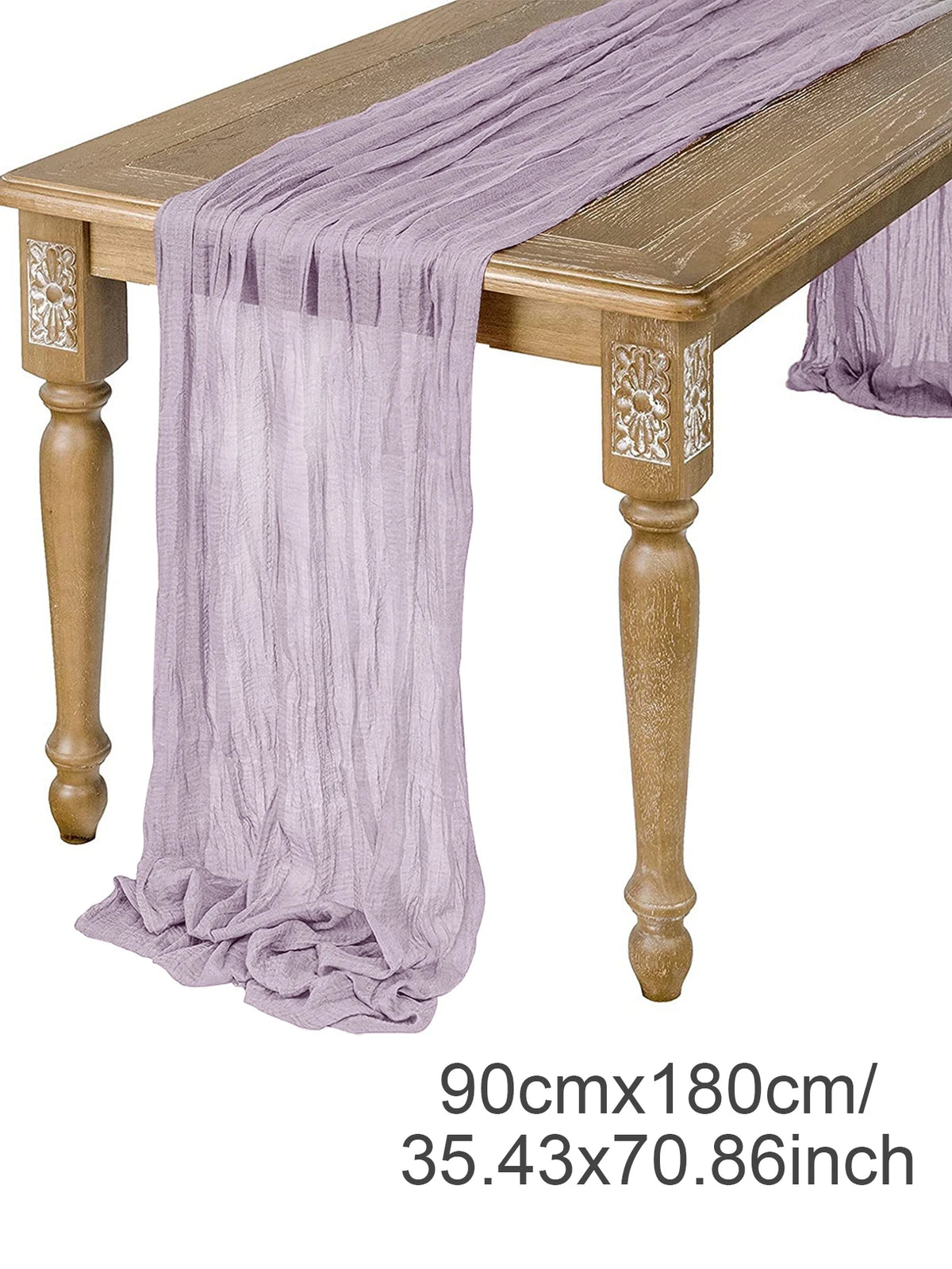 table cheminement plissé beige rustique opacité table manger decor anniversaire mariage lin