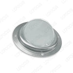 lentille led transparente verre optique 78mm 30 45 60 90 120 degrés support fixe
