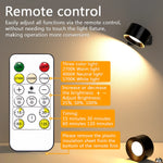 lampes murales led rechargeables télécommande moderne noires blanches minimaliste