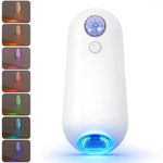 veilleuse led blanc moderne capteur mouvement adhésif couleurs usb translucide chambre couloir
