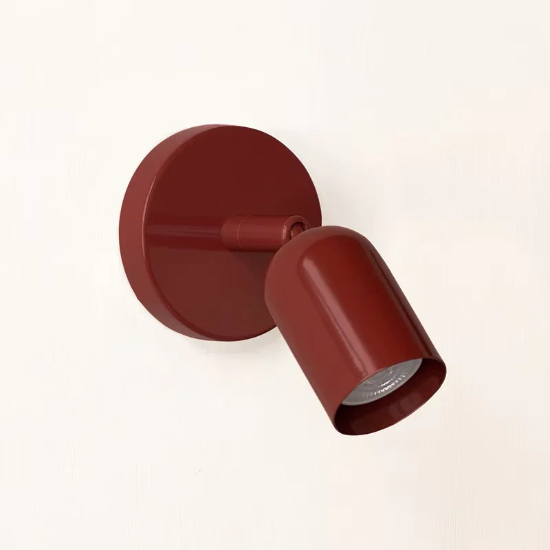 Applique murale moderne beige noir vert olive rouge rose éclairage quotidien chambre entrée fixée