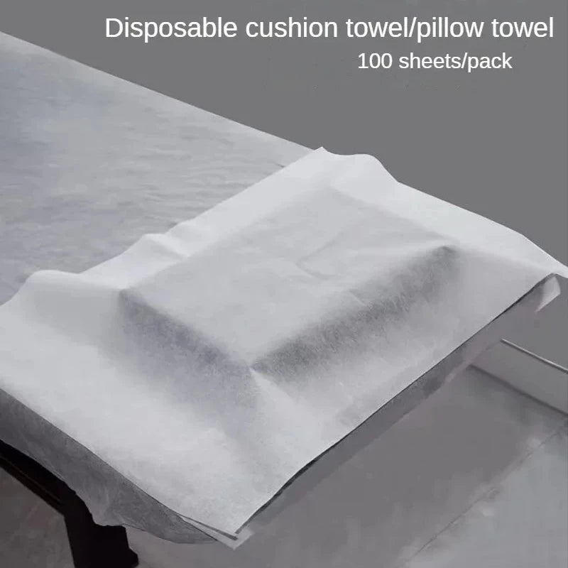 serviette jetable blanche non tissée hygiénique simple imperméable usage unique