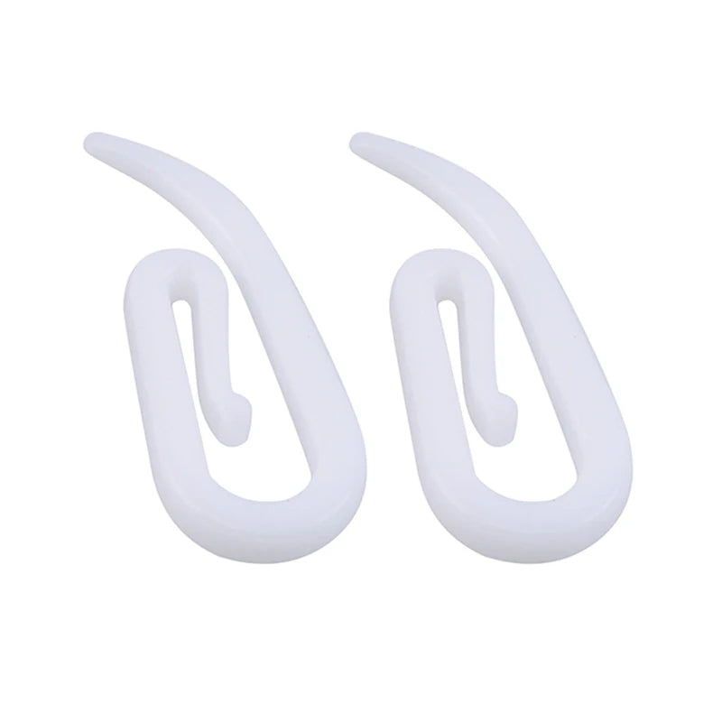 clips suspension blanc moderne clips rideau accessoires fenetre maison plastique anneaux boucles