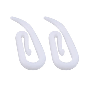 clips suspension blanc moderne clips rideau accessoires fenetre maison plastique anneaux boucles