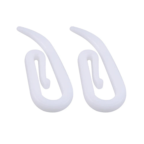 clips suspension blanc moderne clips rideau accessoires fenetre maison plastique anneaux boucles