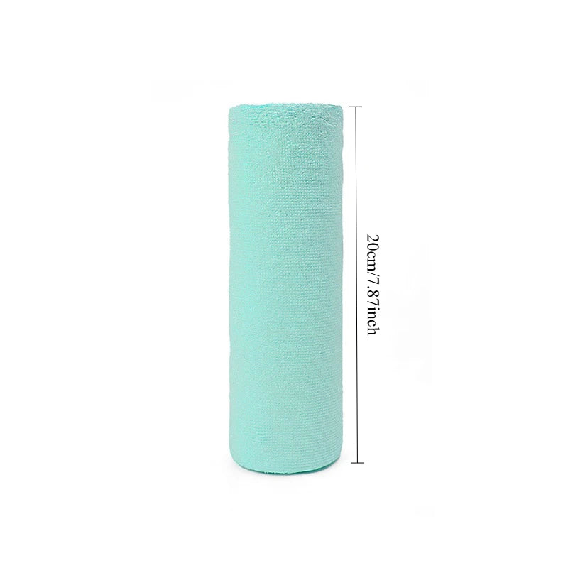 serviettes cuisine réutilisables microfibre rose vert gris bleu jaune respectueuses environnement moderne