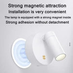 Lampes murales LED rechargeables USB adhésif magnétique moderne télécommande étude chambre entrée